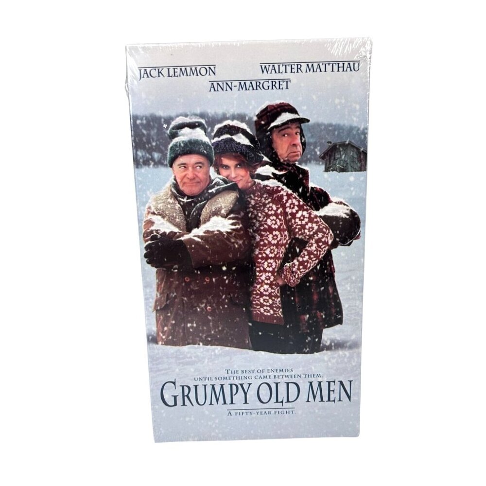 Grumpy Old Men VHS Tape NEW Factory Sealed 90s Warner Bros.